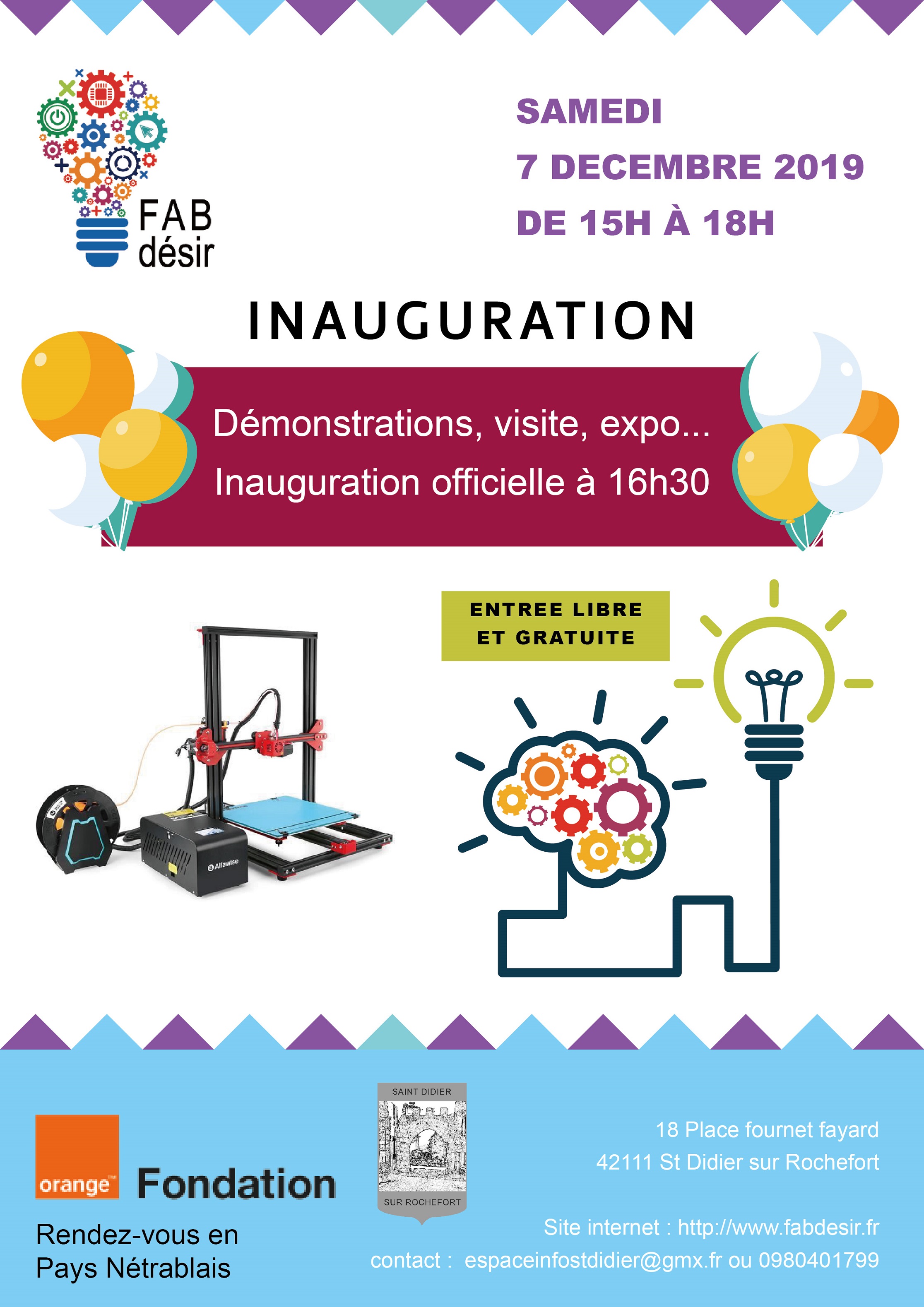 affiche inauguration 3 12 2019